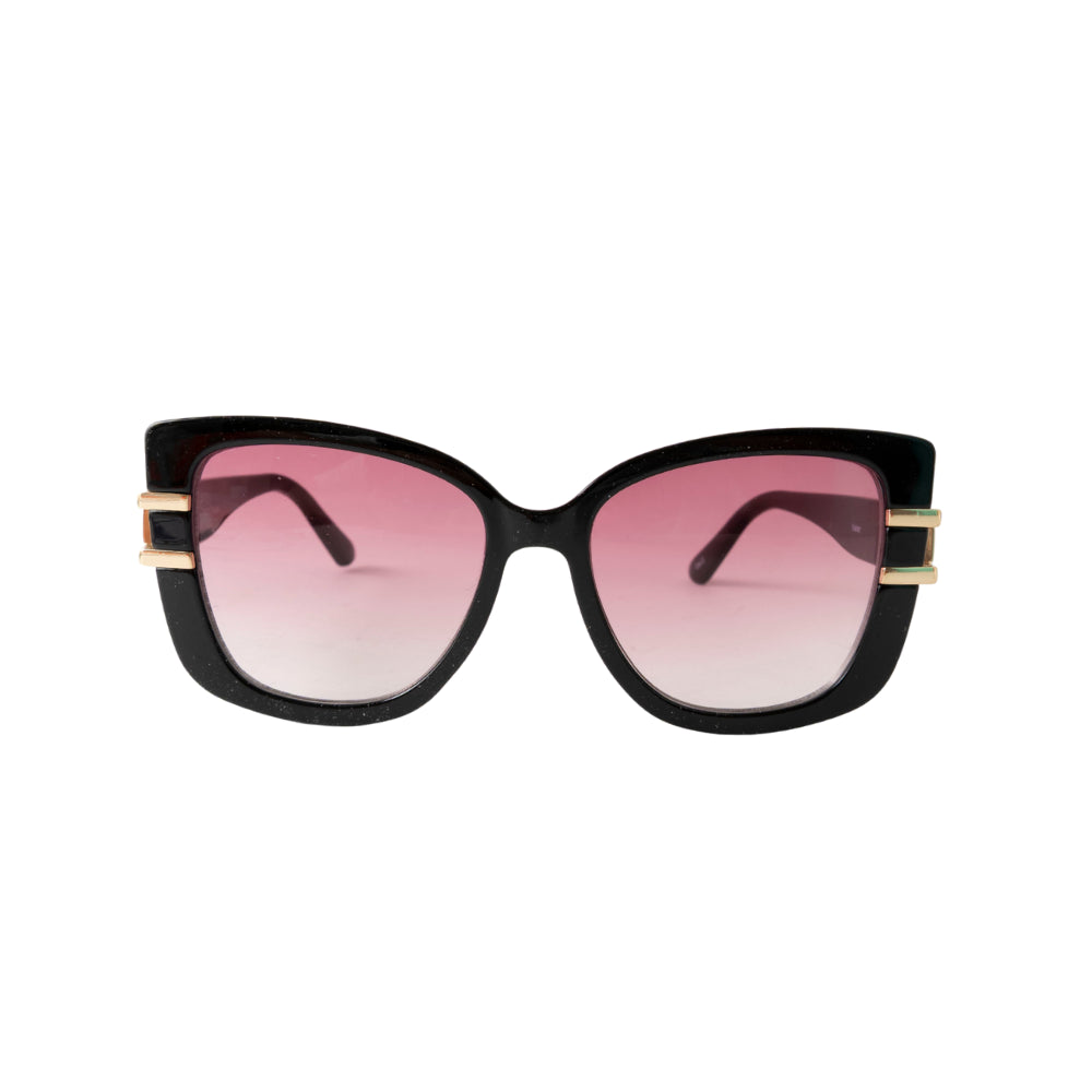 K&Co. Wild Flower Collection Bianca Sunglasses - BLACK